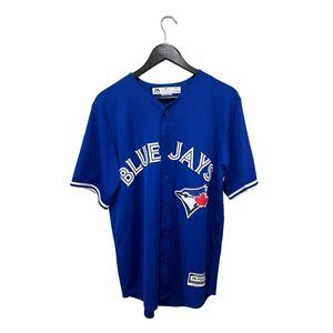 Majestic Toronto Blue Jays Stroman #6 Mens Medium Jersey Roy Halladay Patch